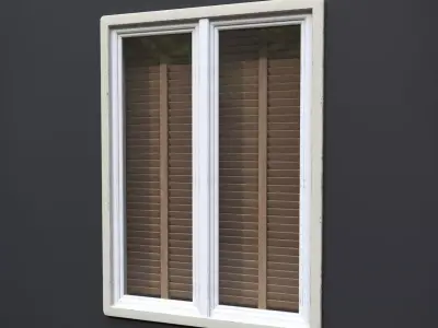 Window Single 3D model