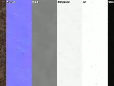 Dirty Concrete Floor  Texture