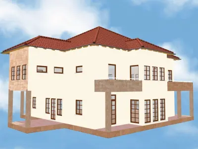 House 18 3D print model