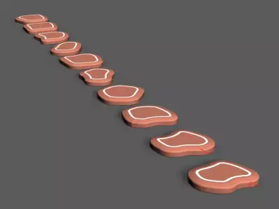 Luminous stone Free 3D model