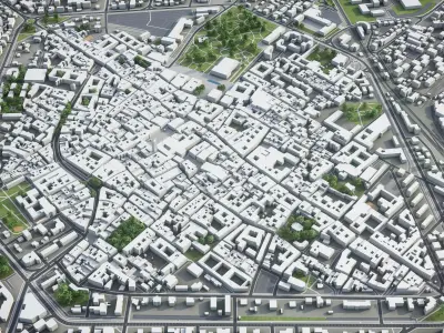 Reggio Emilia  Low-poly 3D model