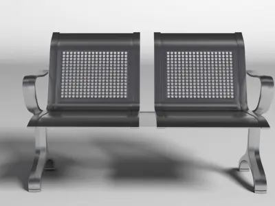 Waiting Chair 3D model