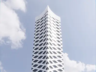 Parametric Building 1c13 3D model