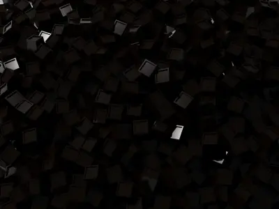 chocloates cubes 3D model