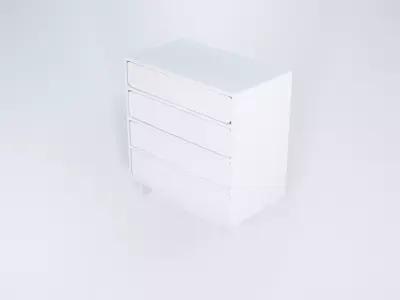 Bathroom Vanity Floor Cabinet 3D model purchase