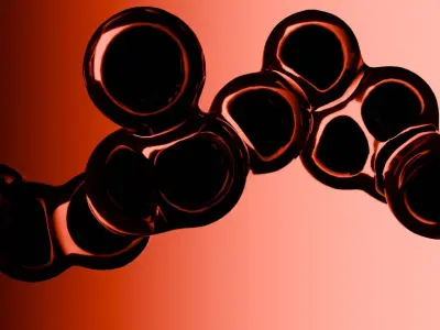 Organic Cell Animation 3D model