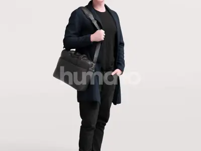 Humano 12-Collection 2503 - SPRING- AUTUMN -12 x 3D models  3D model