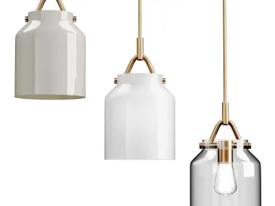 Henry Pendant Low-poly 3D model