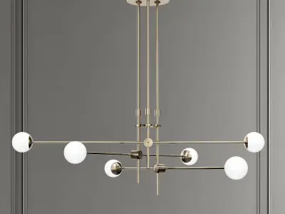BULLARUM bularum chandelier 3D model