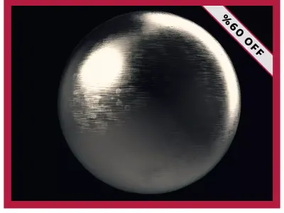 Metal Metallic Steel Seamless PBR Texture Pack Material Bundle Texture