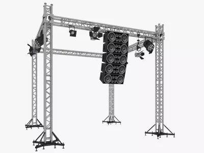 Light Truss 2 3D model