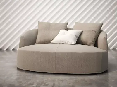 Francesca Sofa 3D model