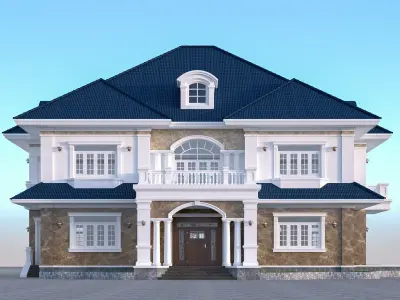 Villa 02 3D model
