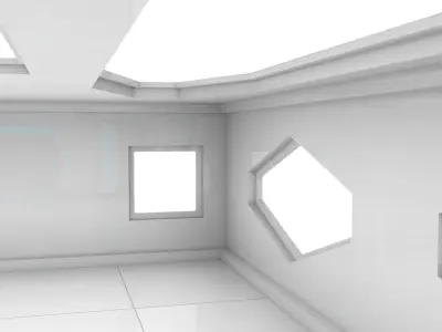 Sci Fi Lab Room 3D model