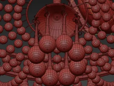 Ingenue Chandelier 3D model