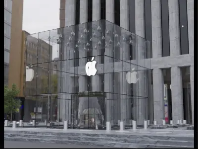apple store 3D model