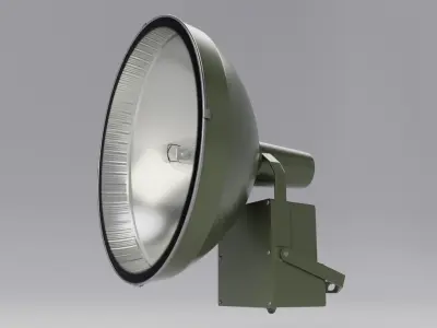 Spotlight high bay light 3D model