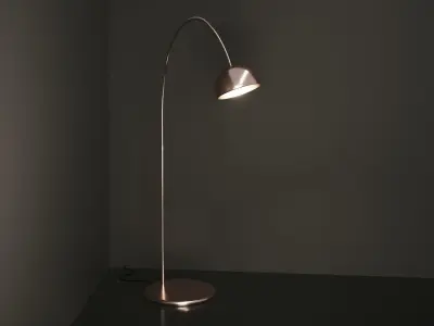 Floor Lamp - Arc Free 3D model