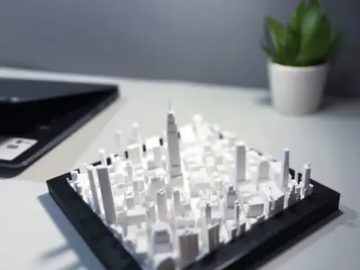 EMPIRE STATE BUILDING - NEW YORK CITY 3D print model