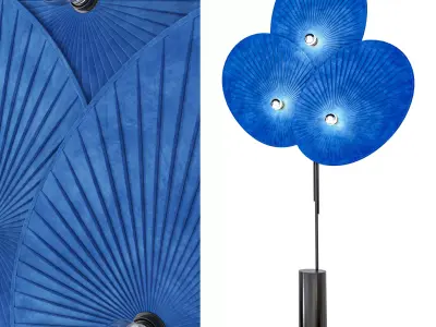 Floor Lamp   UNFOLD 3D model