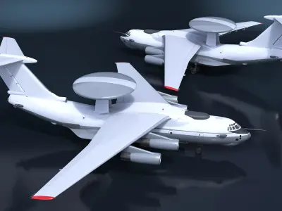  Airborne Radar Patrol Plane Simplified 