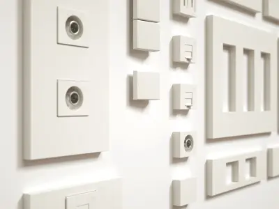 Switch and Outlet Collection 3D model