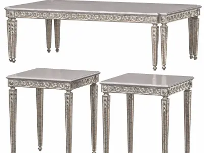 juliettes interiors italian coffee table  art 147 3D model