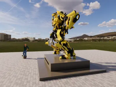 Bumblebee TRANSFORMERS 3D MODEL 3D model
