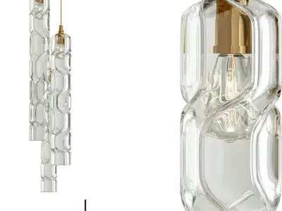 TWIST PENDANT 3D model