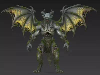 Swamp Corrupted Beast 3D model 3D model