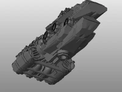 SKY RELICS - 18 BLACK KNIGHT 3D print model