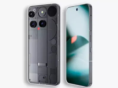 Nothing Phone 3  Blender 3D Model with Lighting Setup 3D model