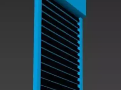 SHUTTER DOOR 3D model