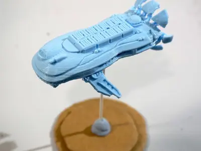 Space Freighter Cetacia 3D print model