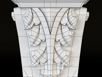 cantilever decorative corbel 3D print model