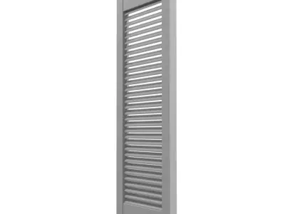 louver window persiana blind low poly Low-poly 3D model