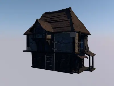 Fantasy House 3D model buy