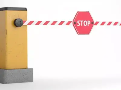 PARKING CAR BARRIER 3D print model