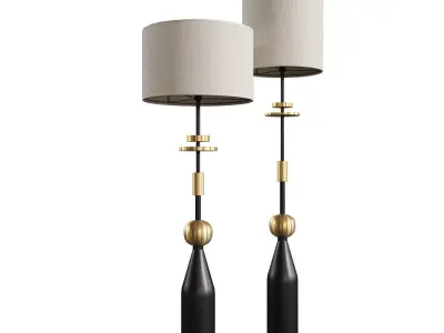 Roche Bobois Hannibal Floor Lamp 3D model