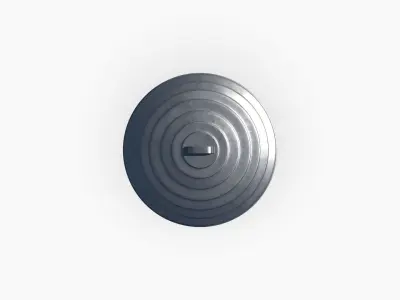 Metal Trascan 3D model