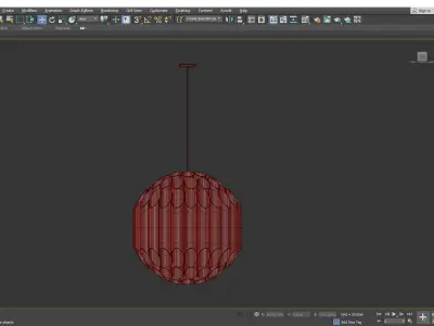 KRAVITZ Suspension Low-poly 3D model