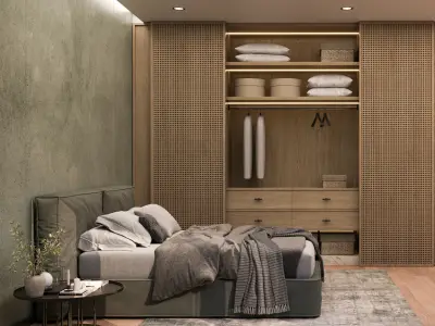 Interior scene Bedroom  3D model