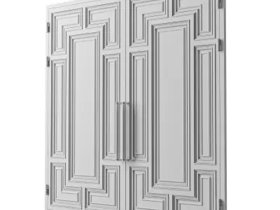 Gate black loft 10 3D model