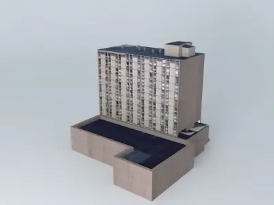 Kensington Apartments (Hamilton, Ontario) Free 3D model