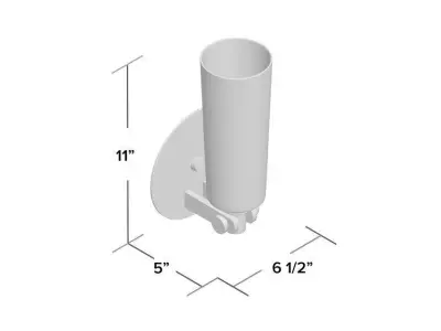Mamani Light Western Bronze Armed Sconce 3D model