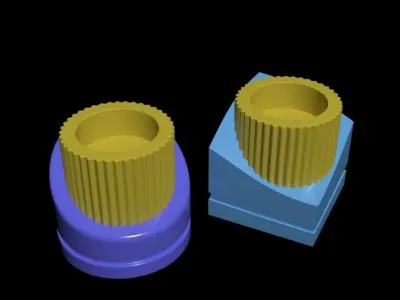 candle holder 2 3D print model