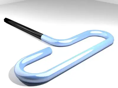 Mechanical Handtools - T-Handle Allen Wrench 3D model