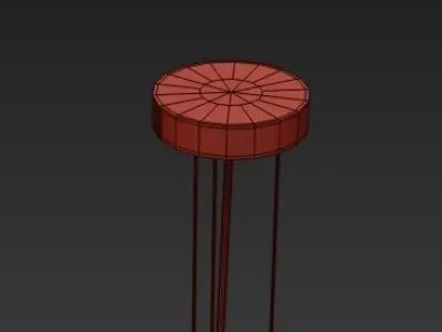 Onion Large Pendant 3D model