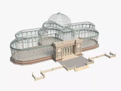 Cristal Palace 3D model