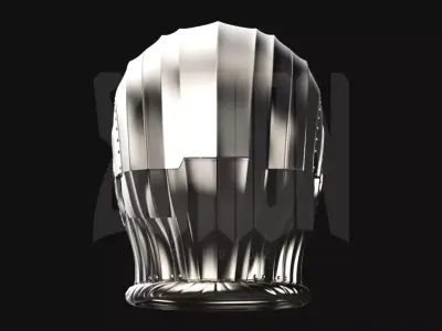 Dr Doom Helmet 3D Printable File Design by Stayion Studios 3D print model